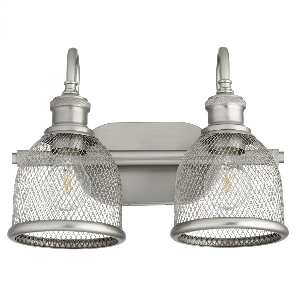 Quorum Lighting OMNI 5212-2-65 Bathroom Fixture Transitional - Satin Nickel