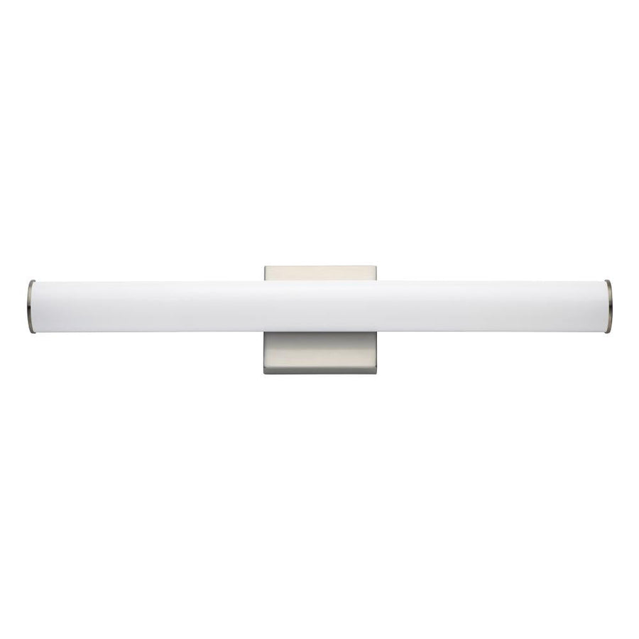 Maxim Lighting 52132SN Rail 24 Inch Bathroom Vanity - Satin Nickel