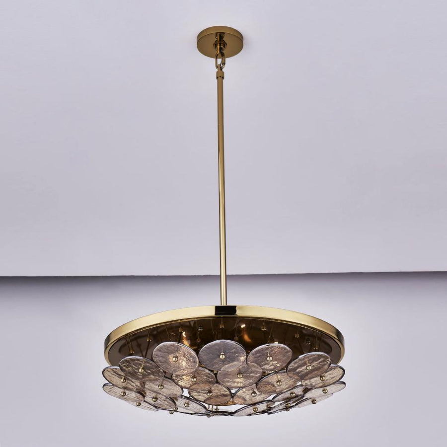 Hortensia 25 Inch Pendant – Polished Winter Brass – 521555PWB