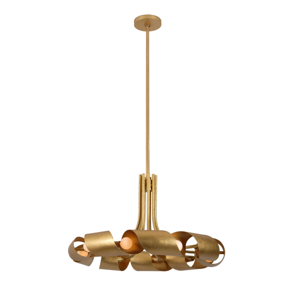RIBBON 28 IN PENDANT – Bright Gold – 521951BGL