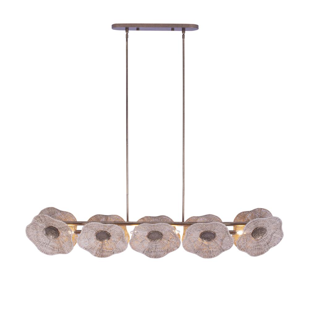 Kalco Lighting POPPY 522568PAB Island - Pearlized Antique Brass