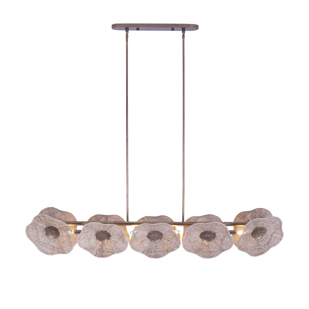 Poppy 37 Inch Wall Sconce – Pearlized Antique Brass – 522568PAB