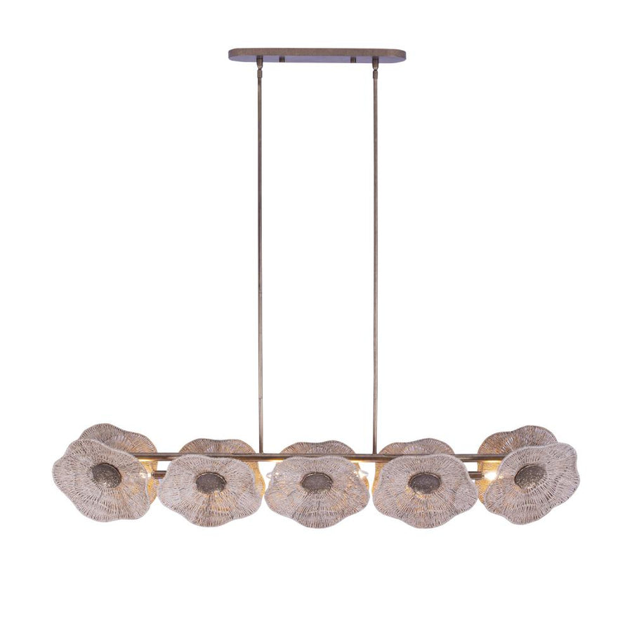 Poppy 37 Inch Wall Sconce – Pearlized Antique Brass – 522568PAB