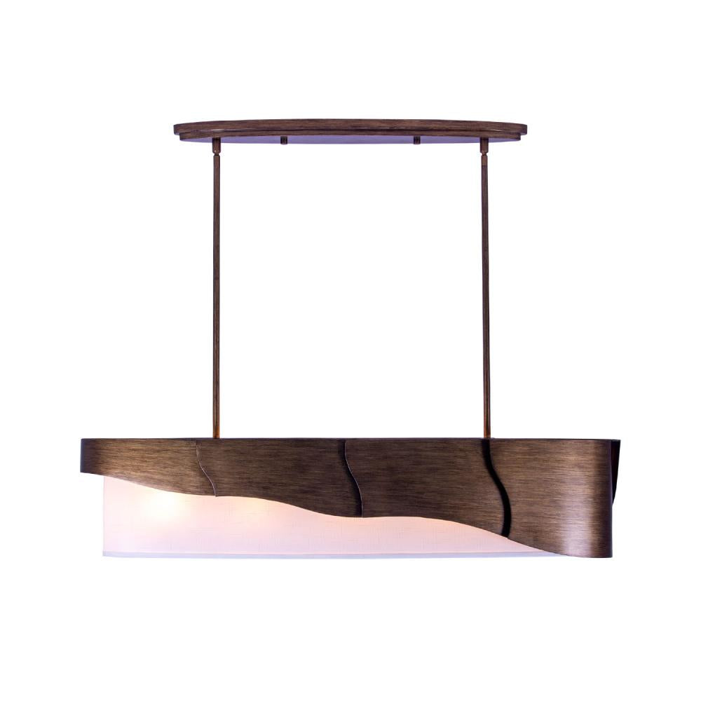 Midway 48 Inch Pendant – Pearlized Antique Brass – 523065BGD
