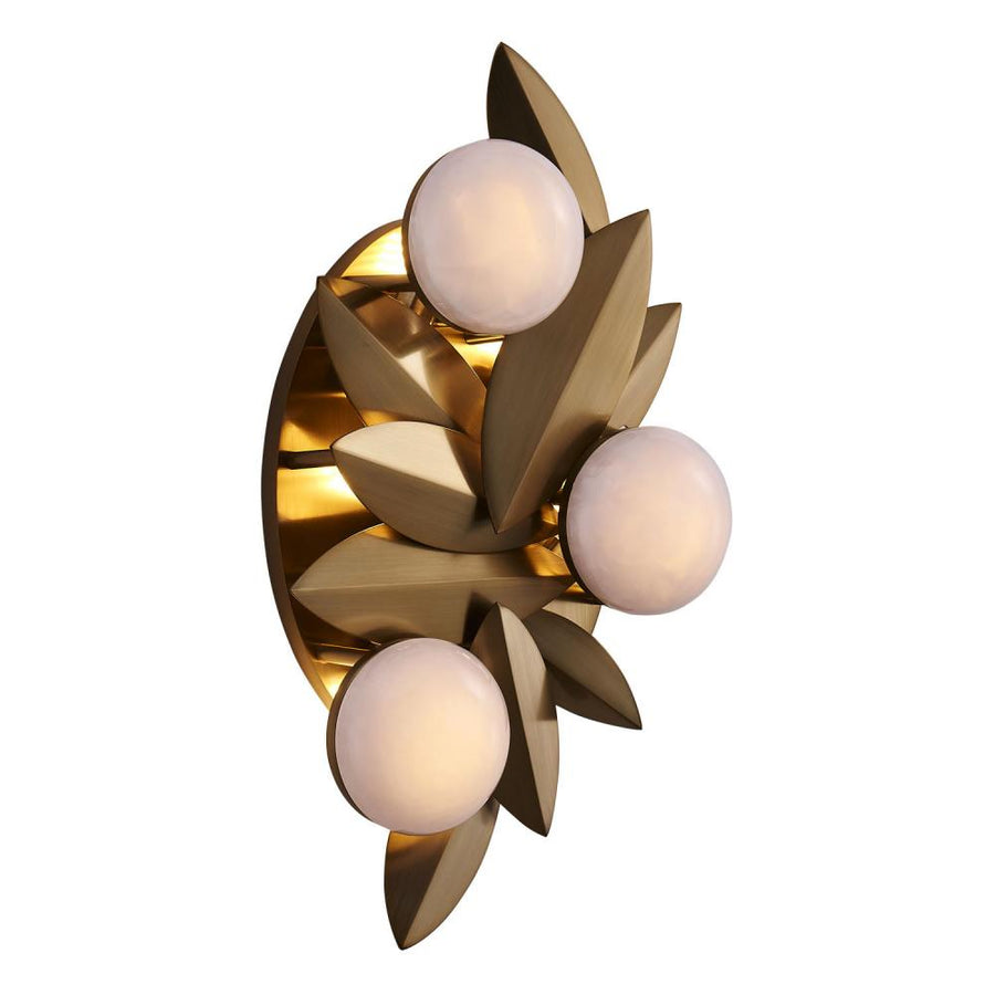 Blush 9 Inch Wall Sconce – Winter Brass – 523521WB