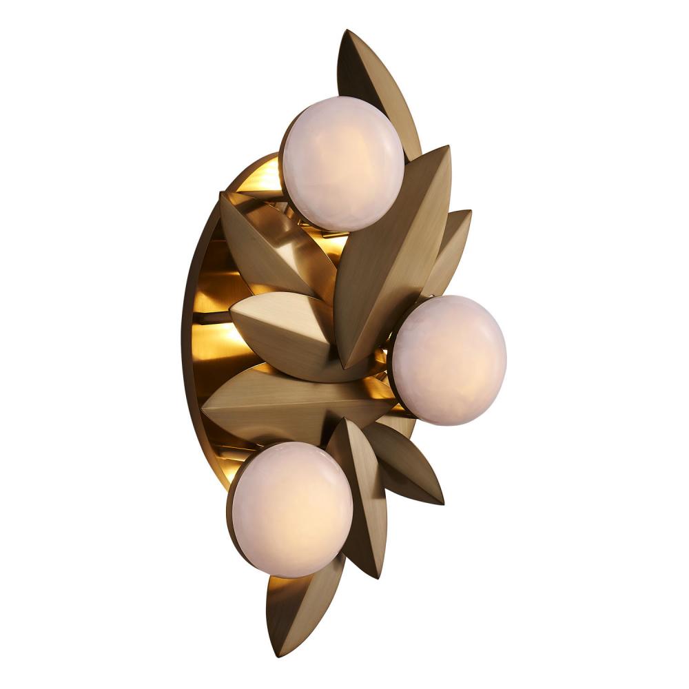 Blush 9 Inch Wall Sconce – Winter Brass – 523521WB