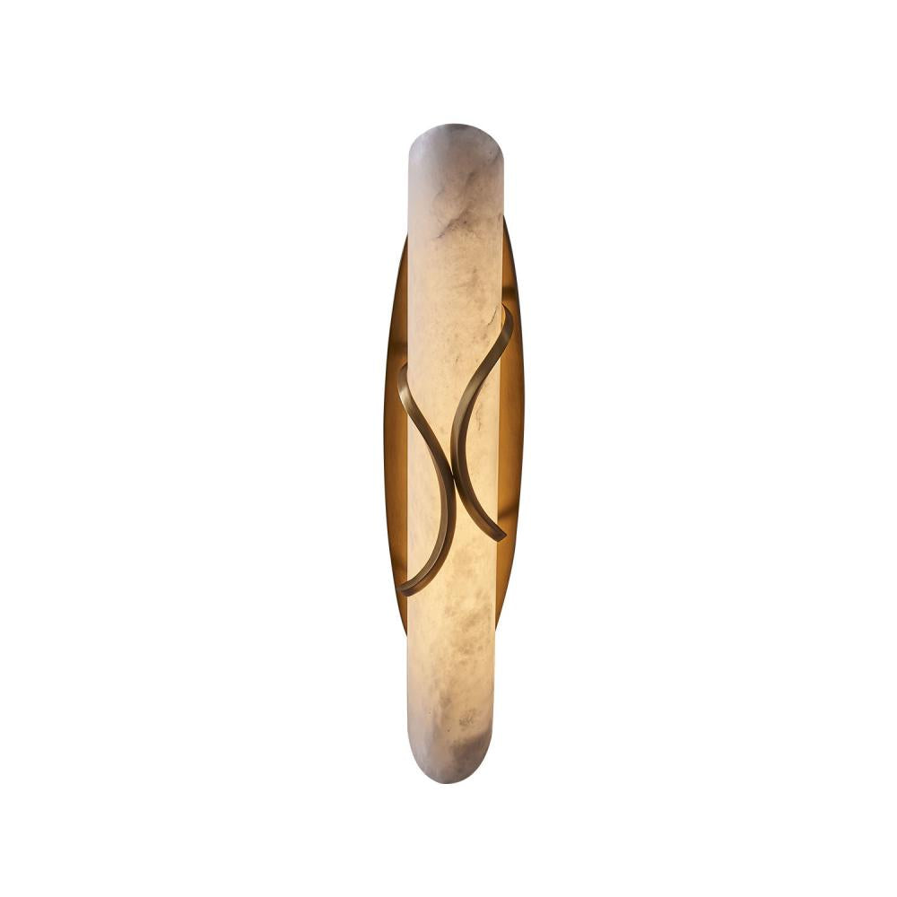 Gypsum 5 Inch Wall Sconce – True Brass – 523531TRB