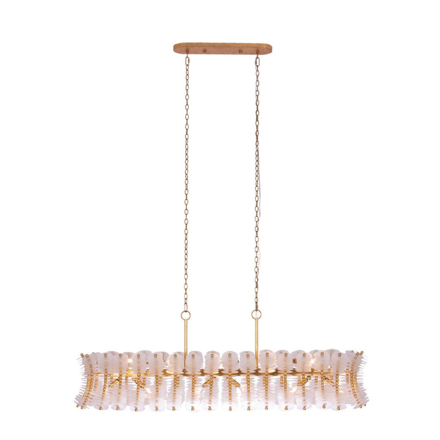 Gossamer 60 Inch Wall Sconce – Oxidized Gold Leaf – 523661OL