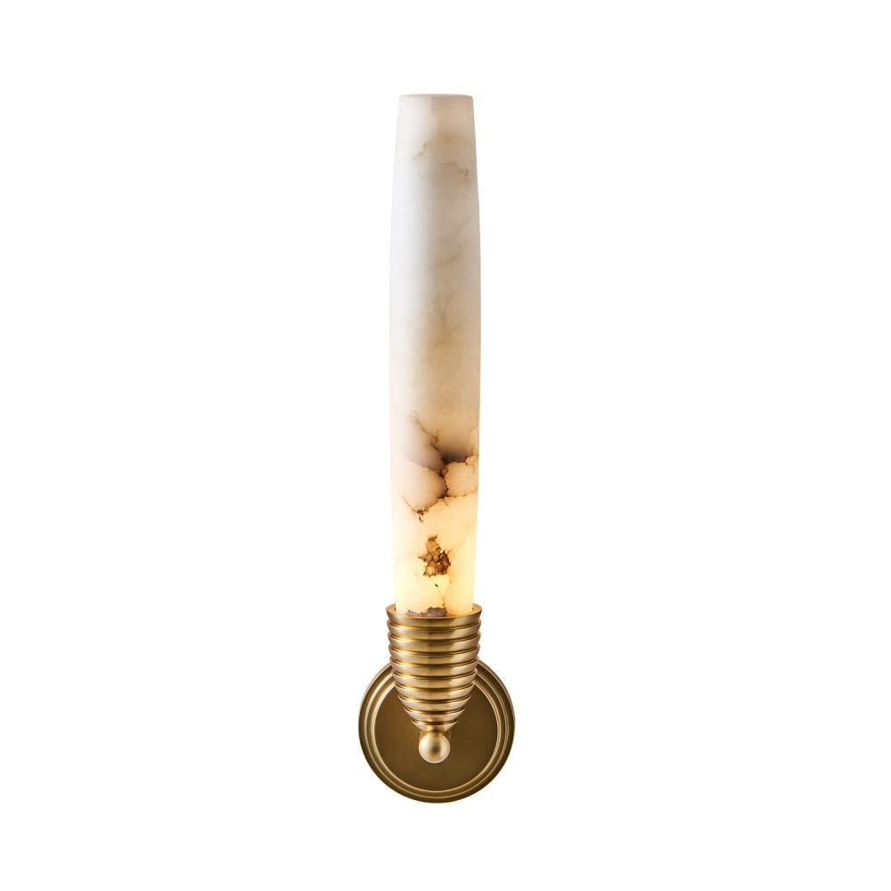 Kalco Lighting GYPSUM 523731TRB Sconce - True Brass