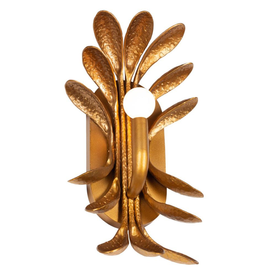 Botanica 9 Inch Wall Sconce – Warm Gold – 523821WGL