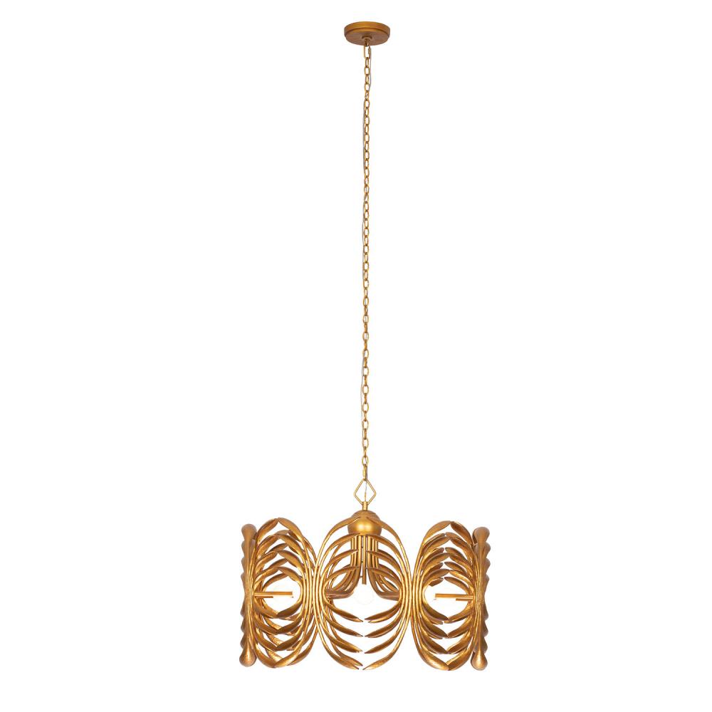 Botanica 28 Inch Pendant – Warm Gold – 523858WGL