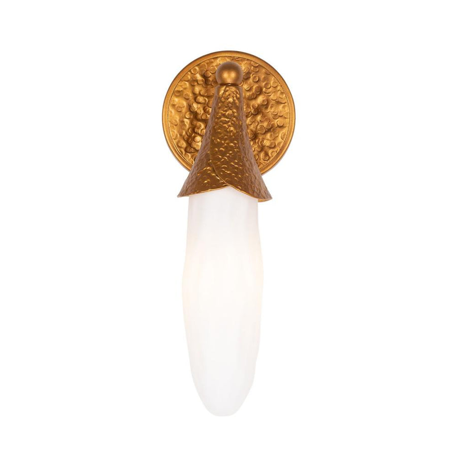Bougainvillea 5 Inch Wall Sconce – Warm Gold – 523921WGL