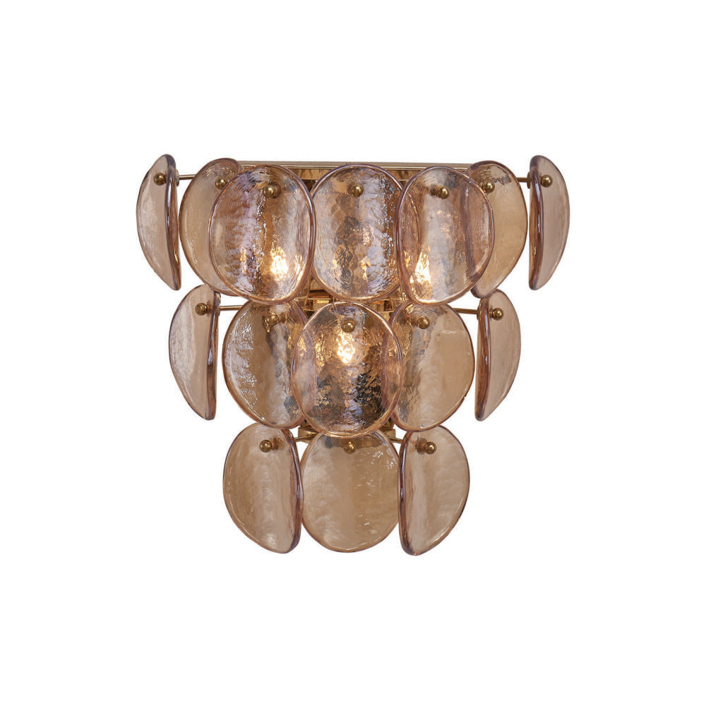 UROKO 12 IN WALL SCONCE – Polished Winter Brass – 524622PWB