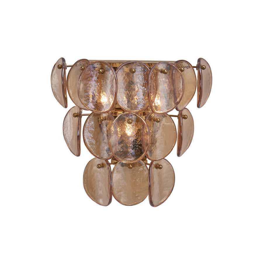 UROKO 12 IN WALL SCONCE – Polished Winter Brass – 524622PWB
