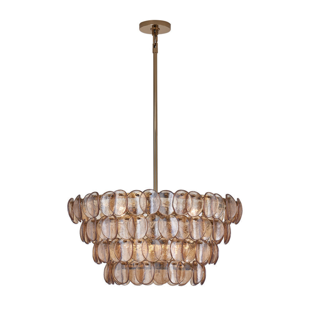 UROKO 28 IN PENDANT – Polished Winter Brass – 524655PWB