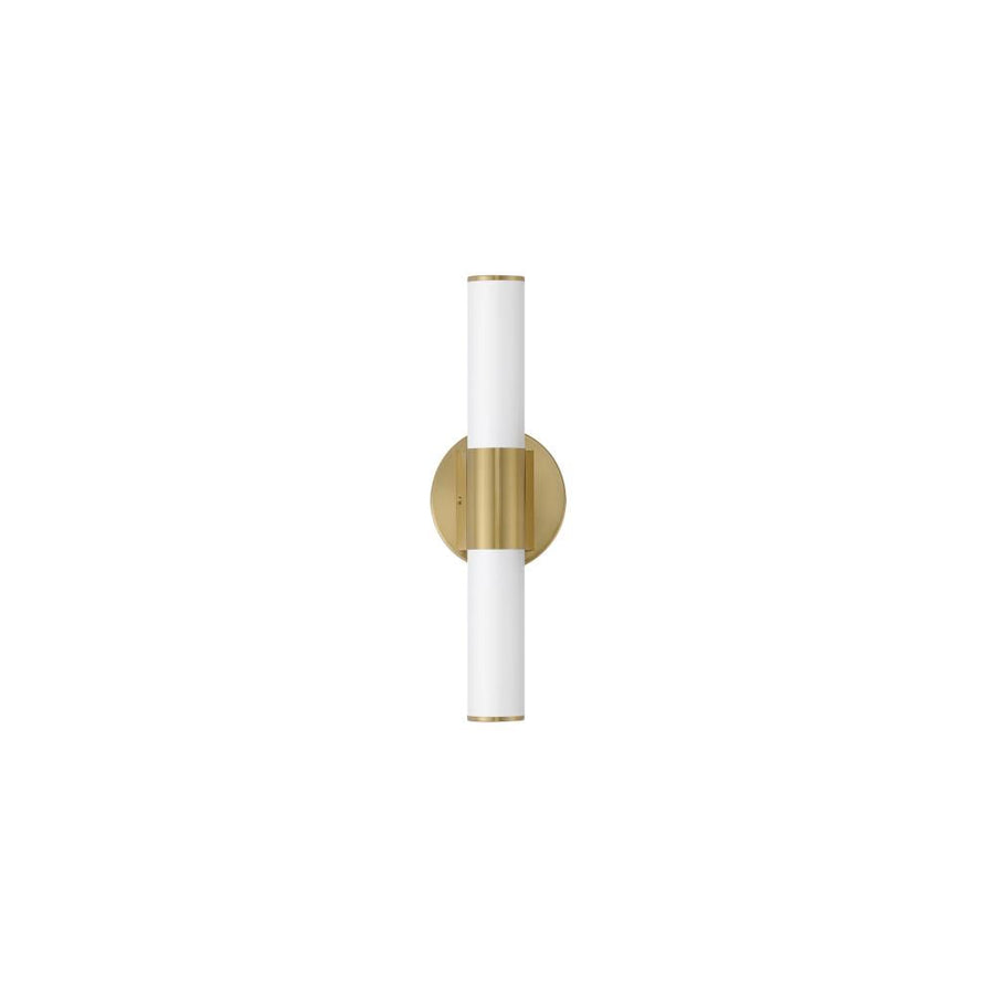 Maxim Lighting 52500WTNAB Tubo 18 Inch Bathroom Vanity - Natural Aged Brass