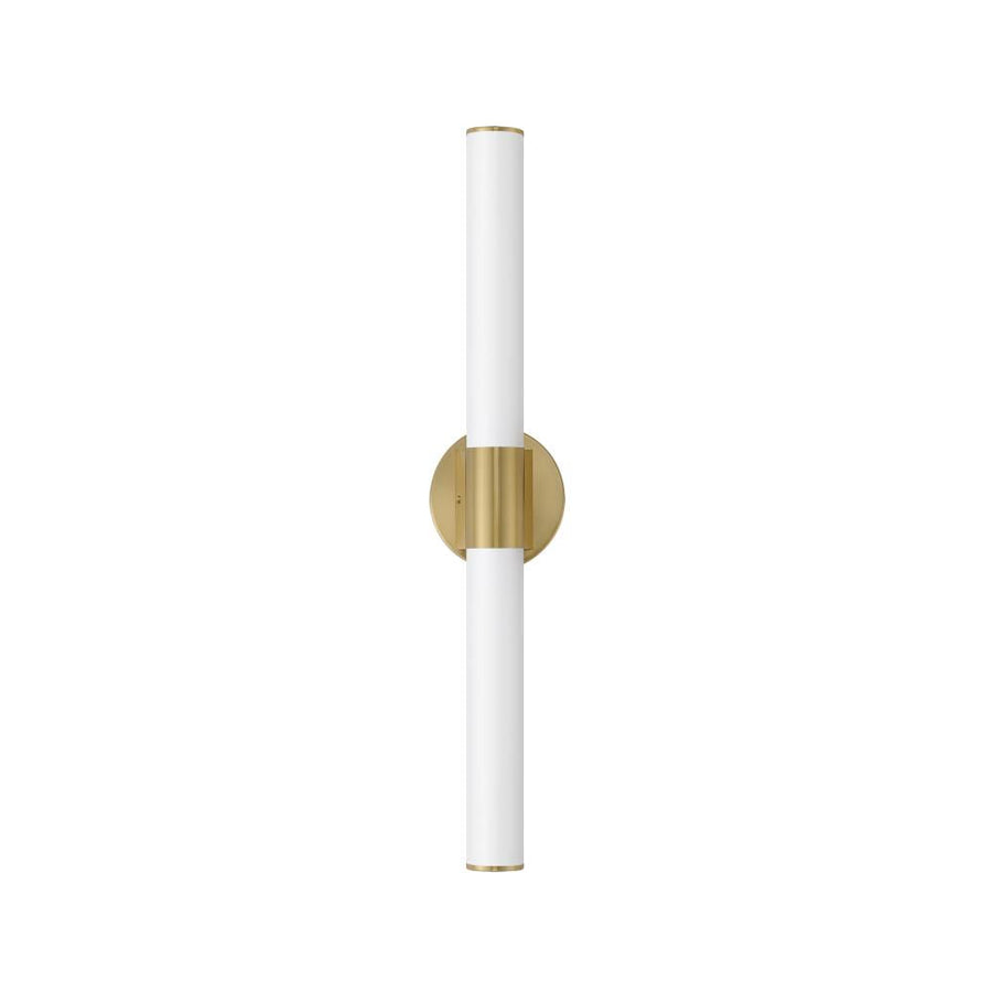 Maxim Lighting 52504WTNAB Tubo 30 Inch Bathroom Wall Sconce - Natural Aged Brass