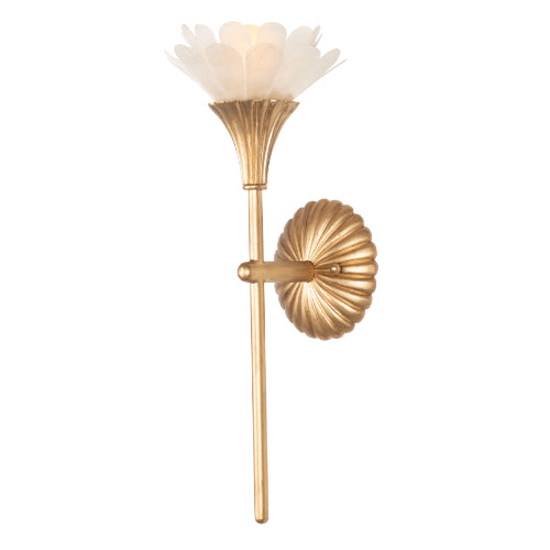 FLORA TALL WALL SCONCE – Modern Gold – 525321MG