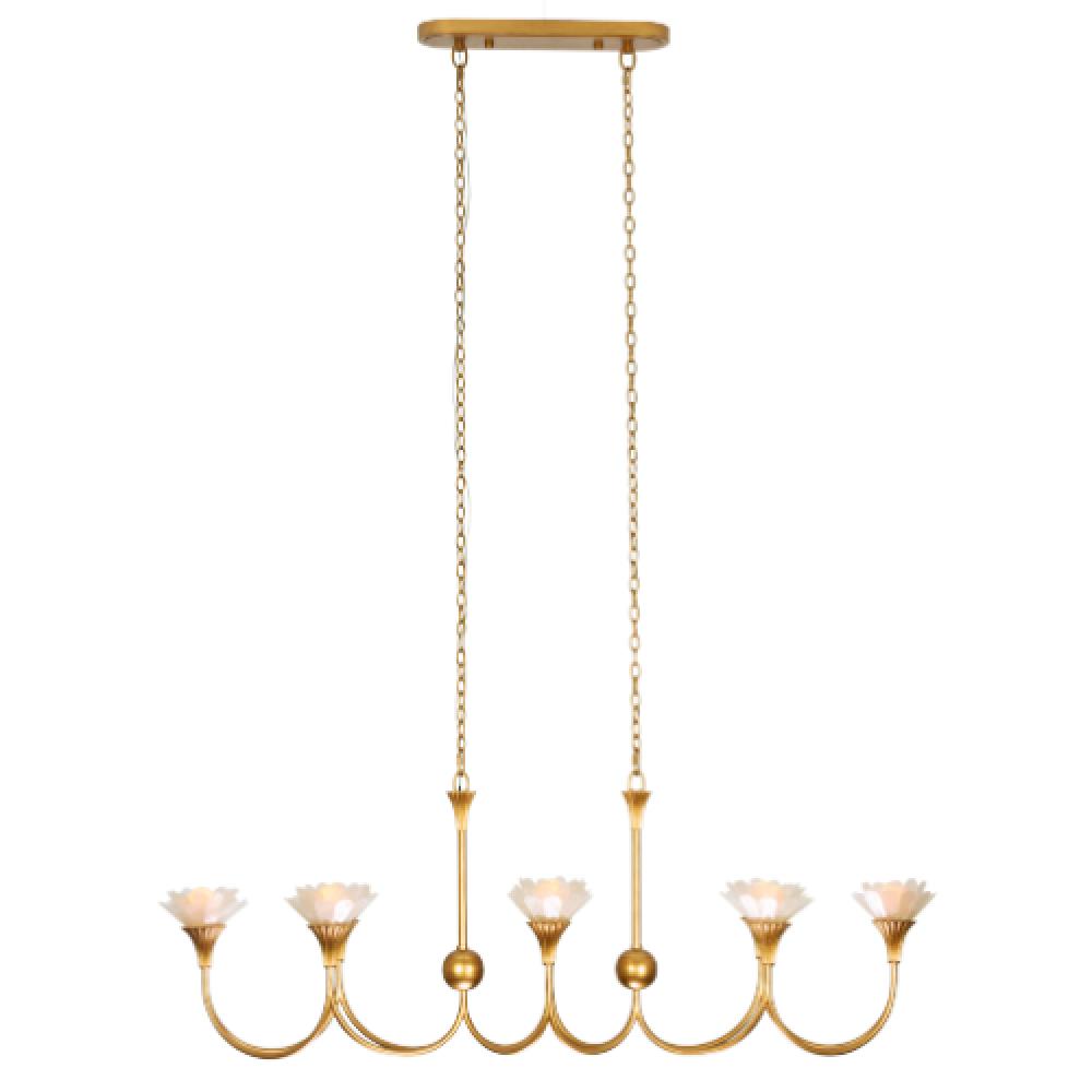 Flora 54 Inch Wall Sconce – Modern Gold – 525361MG