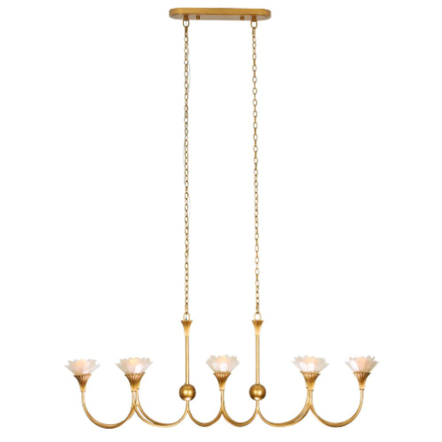 Flora 54 Inch Wall Sconce – Modern Gold – 525361MG