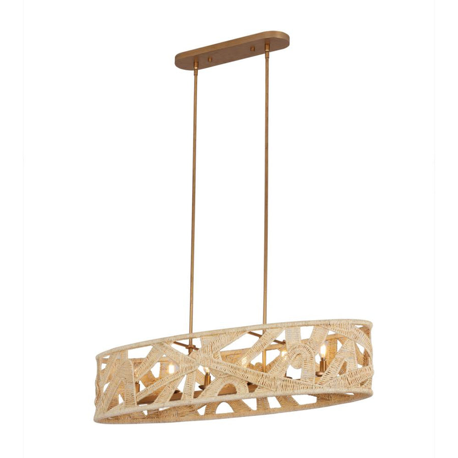 Soga 48 Inch Wall Sconce – Modern Gold And White – 525761MGW