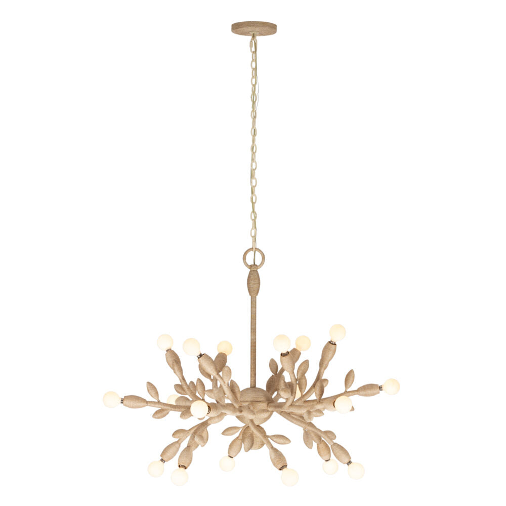 BRANCHE 36IN CHANDELIER – Warm Ivory – 527056WIV