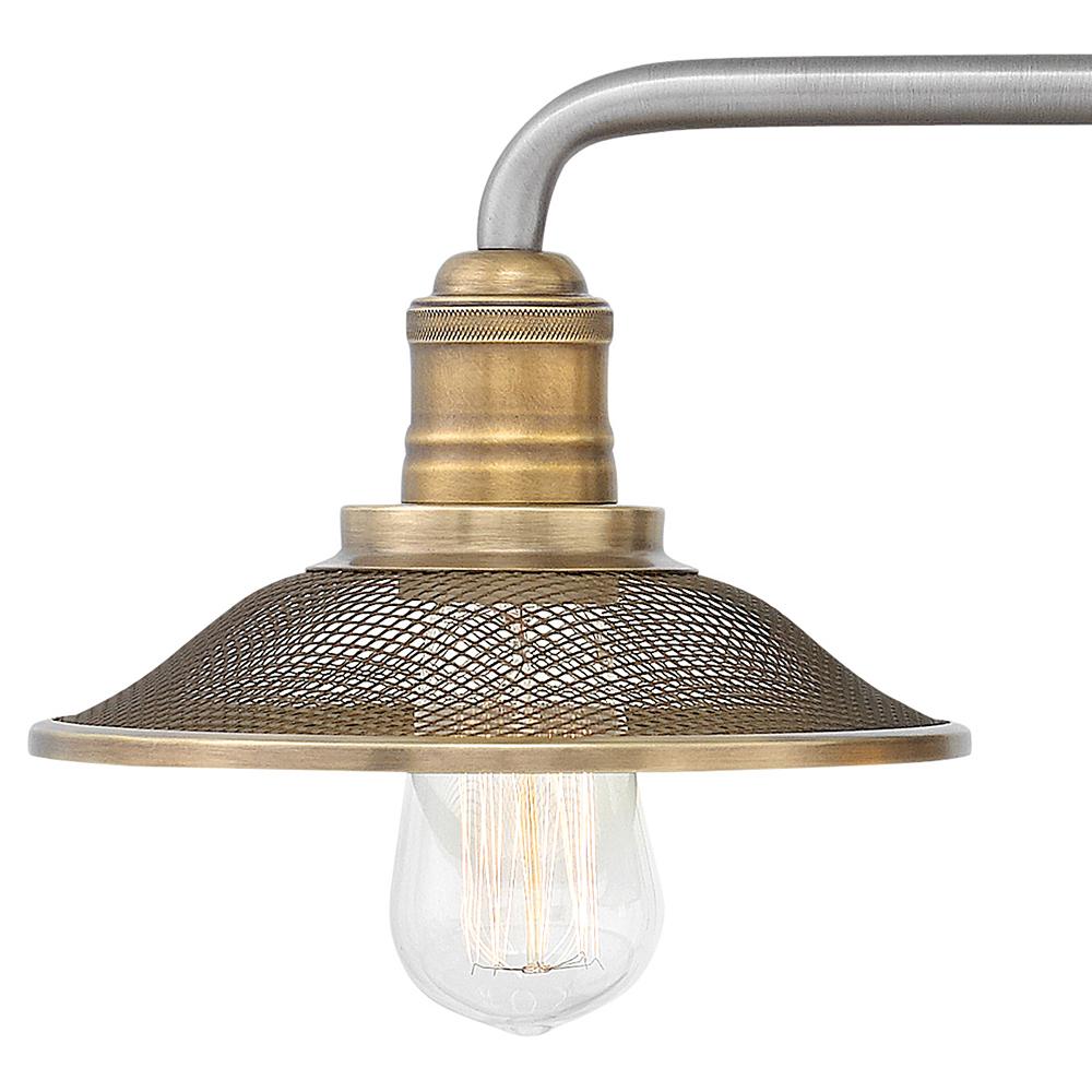 Hinkley Lighting RIGBY 5293AN Bathroom Fixture Industrial - Antique Nickel