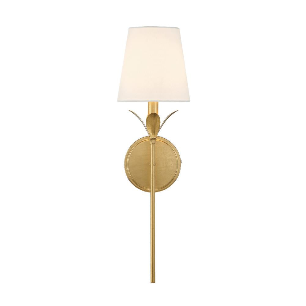 Crystorama BROCHE 531-GA Sconce Contemporary - Antique Gold