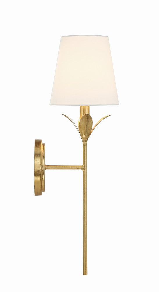 Crystorama BROCHE 531-GA Sconce Contemporary - Antique Gold