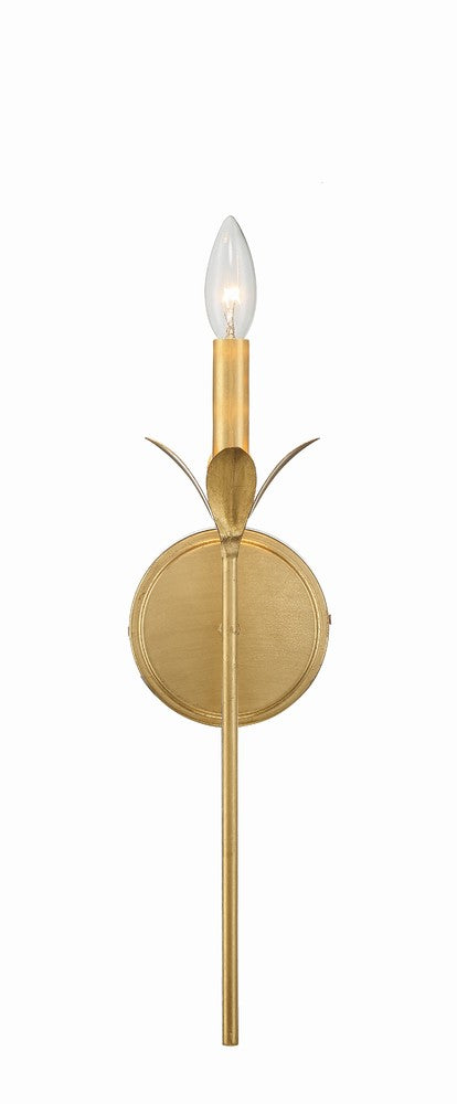 Crystorama BROCHE 531-GA Sconce Contemporary - Antique Gold