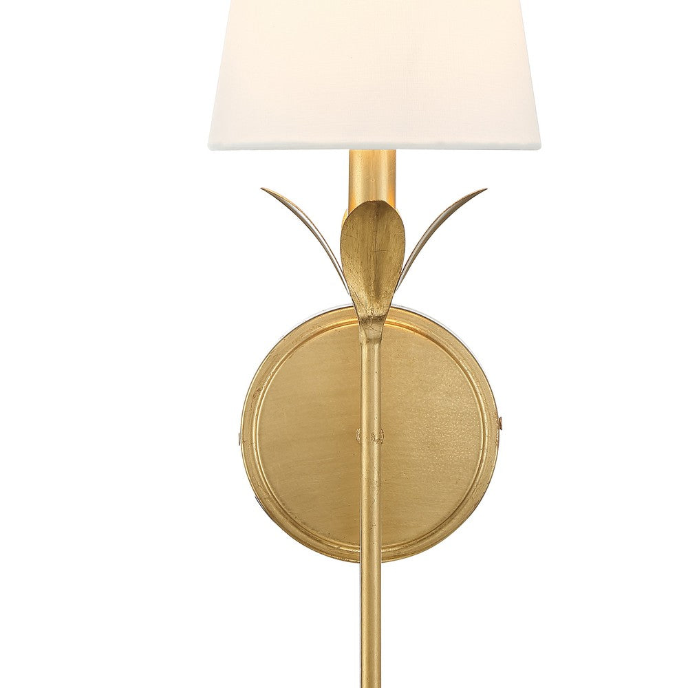 Crystorama BROCHE 531-GA Sconce Contemporary - Antique Gold