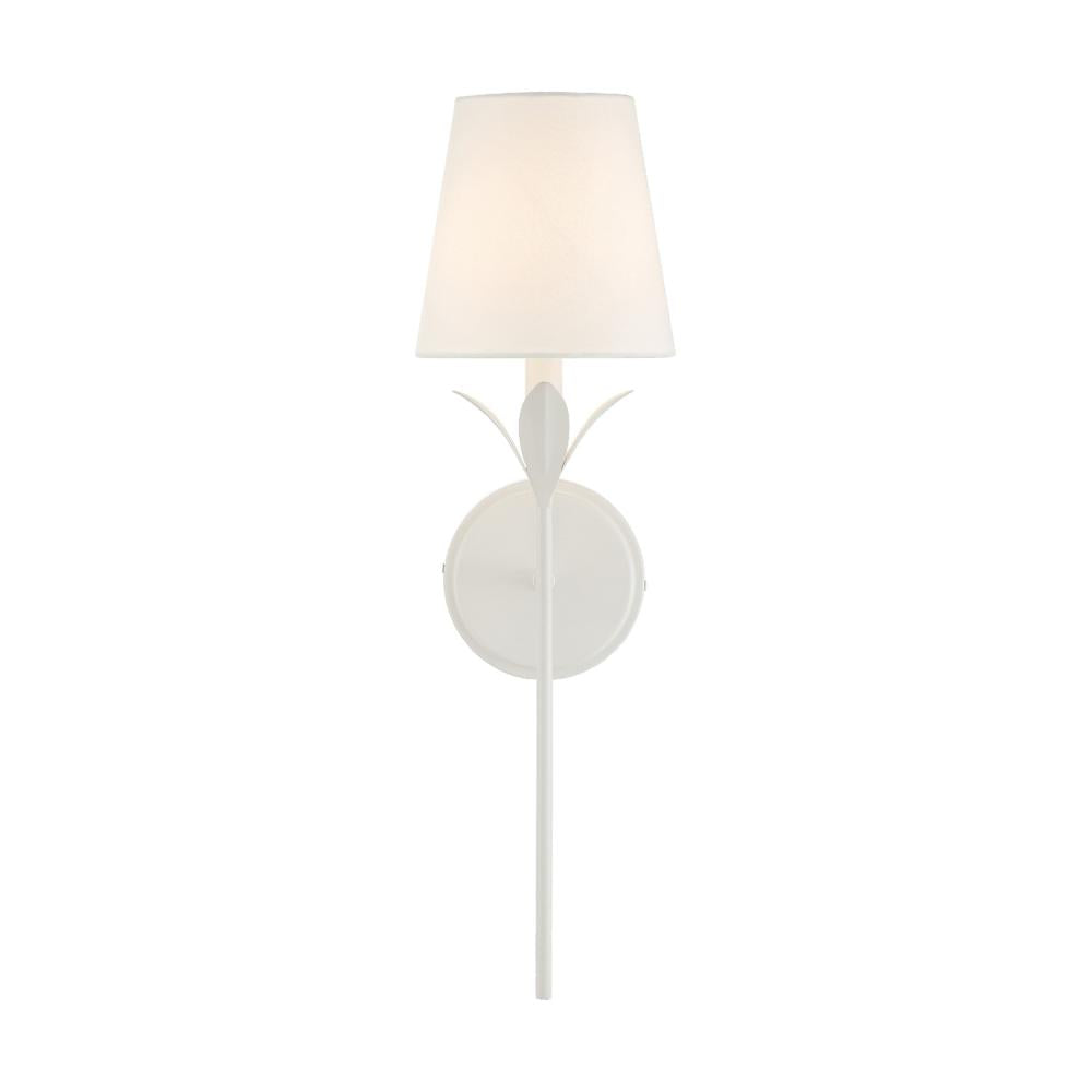 Crystorama BROCHE 531-MT Sconce Contemporary - Matte White