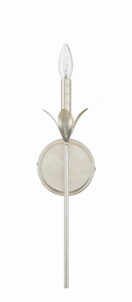 Crystorama BROCHE 531-SA Sconce Contemporary - Antique Silver