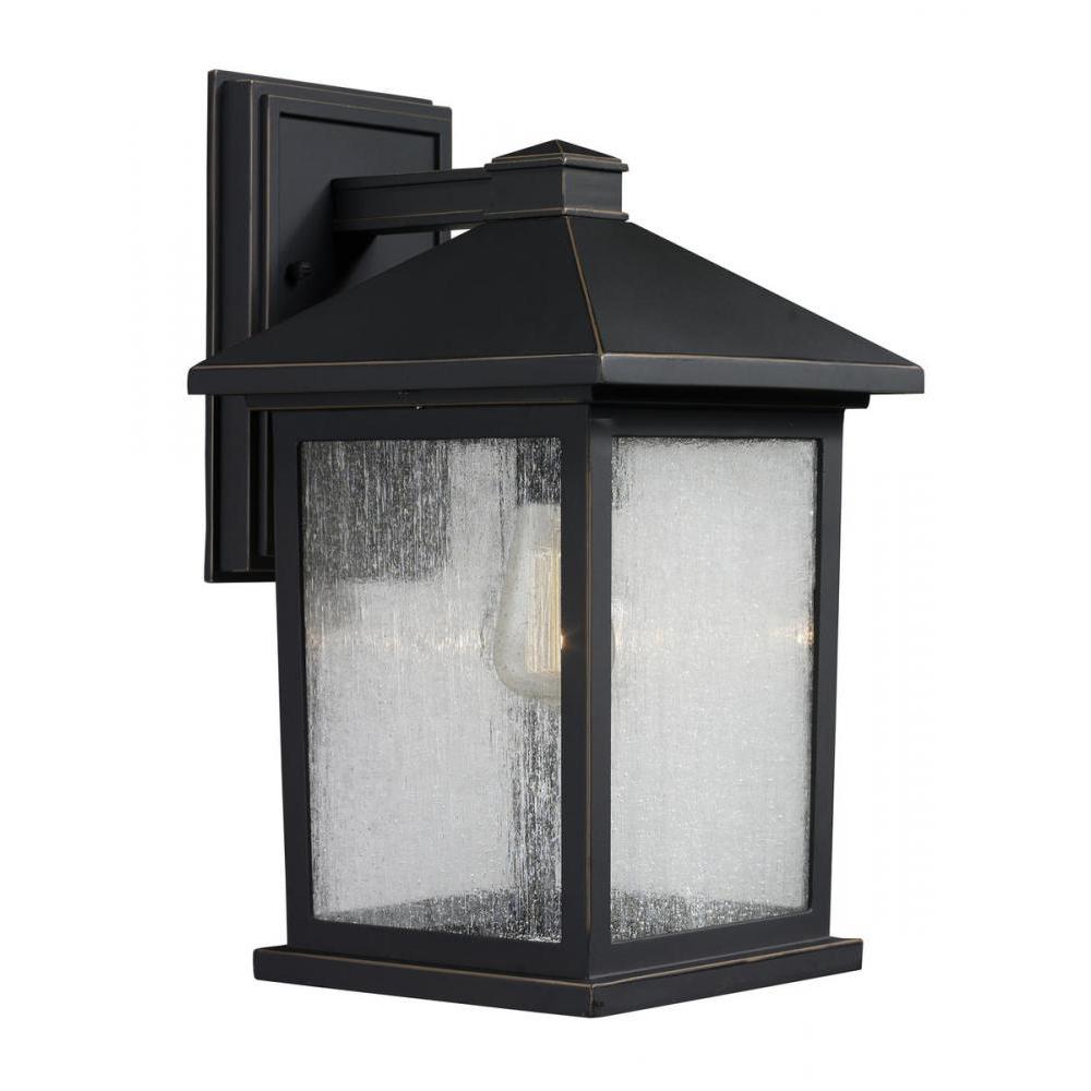 1 Light Outdoor Wall Light-Clear Seedy