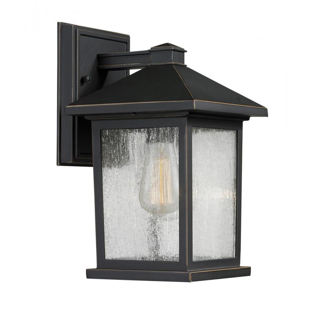 1 Light Outdoor Wall Light-Clear Seedy