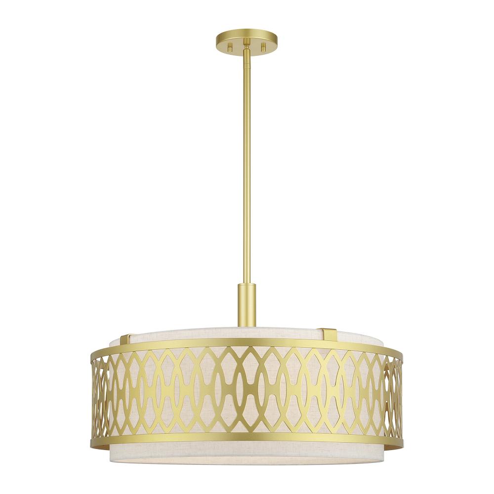 Livex Lighting VISTAVIEW 53435-33 Pendant Transitional - Soft Gold