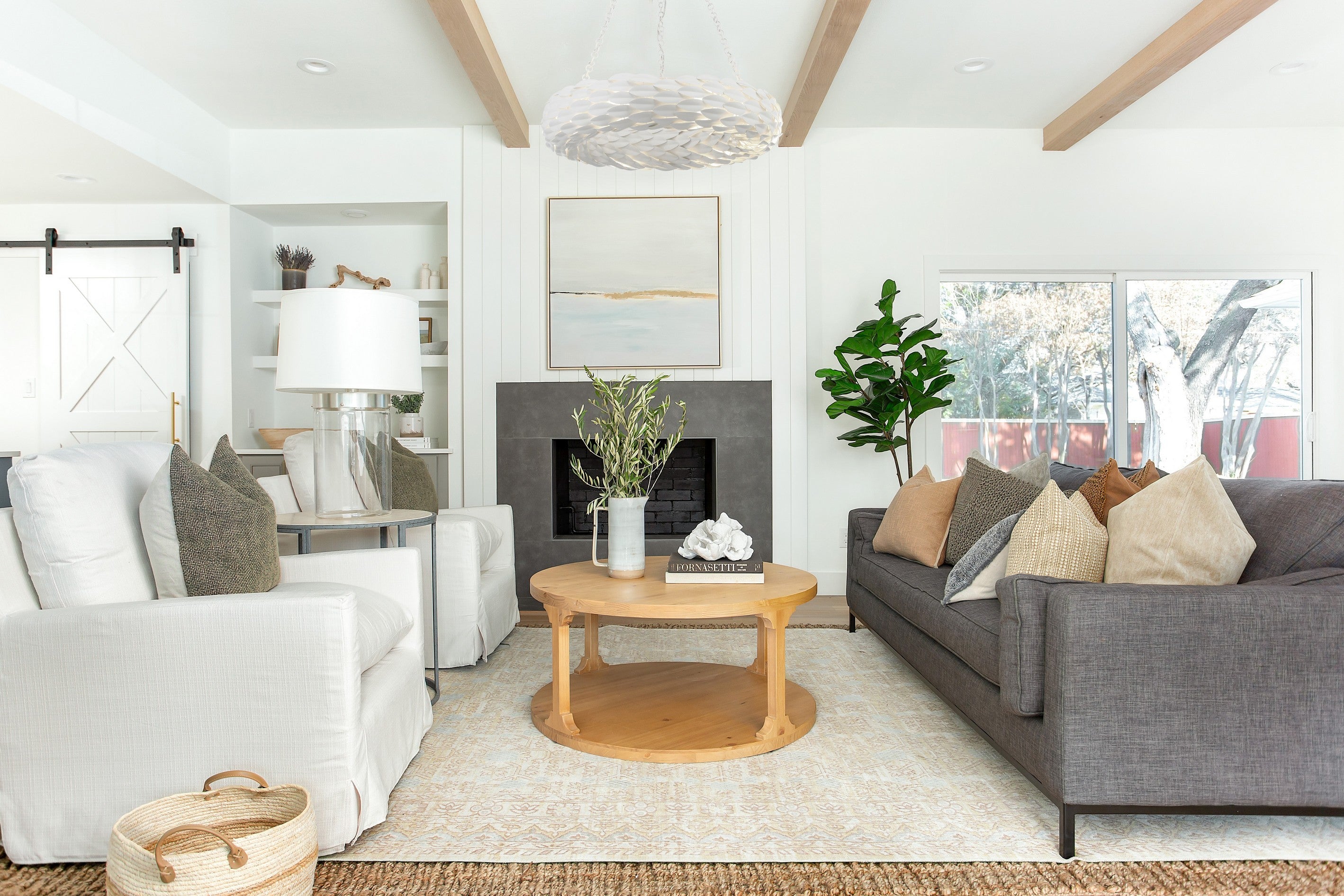 Crystorama Broche 536-MT – 24 Inch – 6 Light – Chandelier – Matte White – Damp Rated