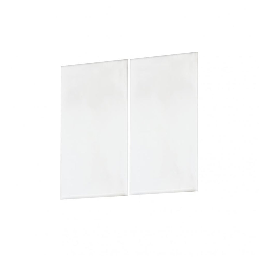 Maxim Lighting 53679WT Address Half Blank Number Tile 4 Inch – White