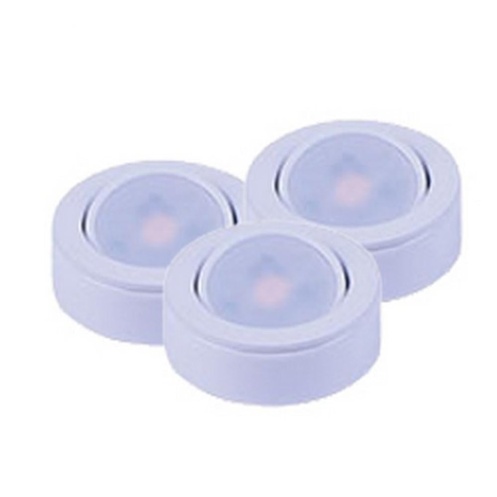 Maxim Lighting 53835WT CounterMax MX-LD-AC 2.75 Under Cabinet Disc Light - White