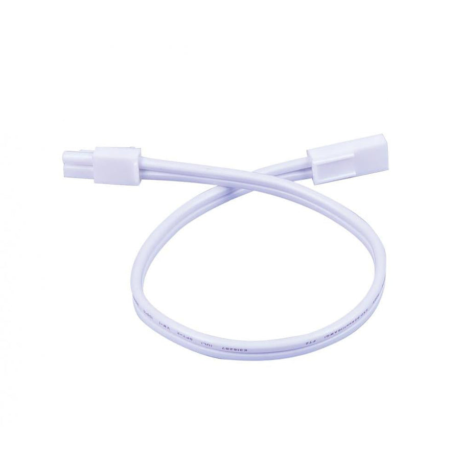 Maxim Lighting 53886WT CounterMax MX-LD-AC 12 Connector Cord for Under Cabinet Lights - White