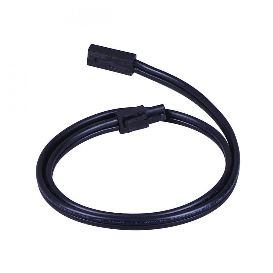 Maxim Lighting 53887BK CounterMax MX-LD-AC 24 Connector Cord for Under Cabinet Lights - Black
