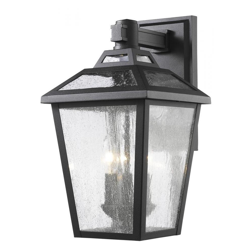 3 Light Outdoor Wall Light-Clear Seedy