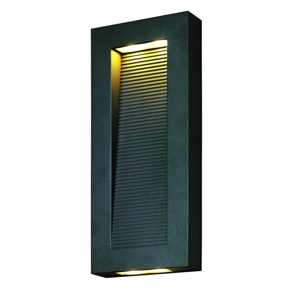Avenue LED 7 Inch Outdoor Wall Lantern – Architectural Bronze