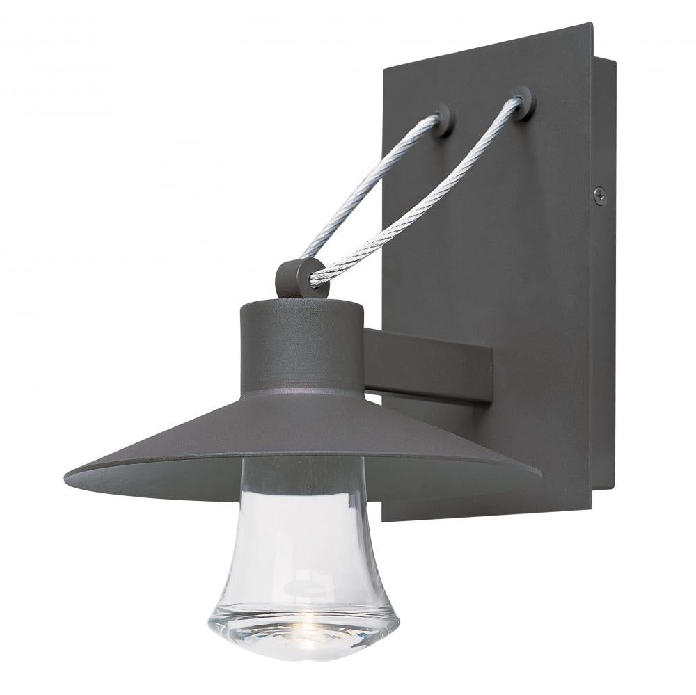 Civic 8 Inch Outdoor Wall Lantern – Architectural Bronze
