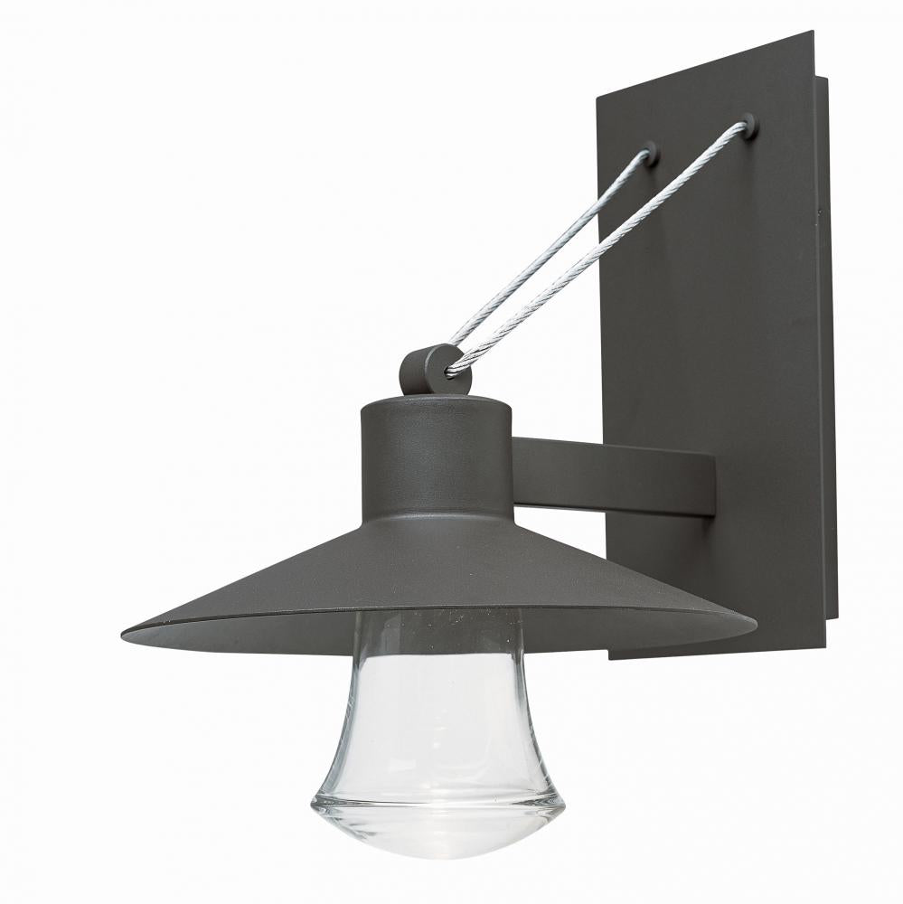 Civic 14 Inch Outdoor Wall Lantern – Architectural Bronze