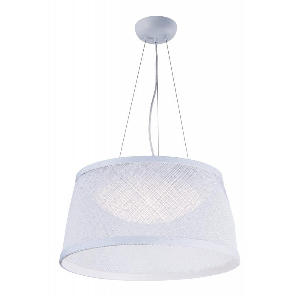 Maxim Lighting BAHAMA 54374WT Pendant Bohemian - White