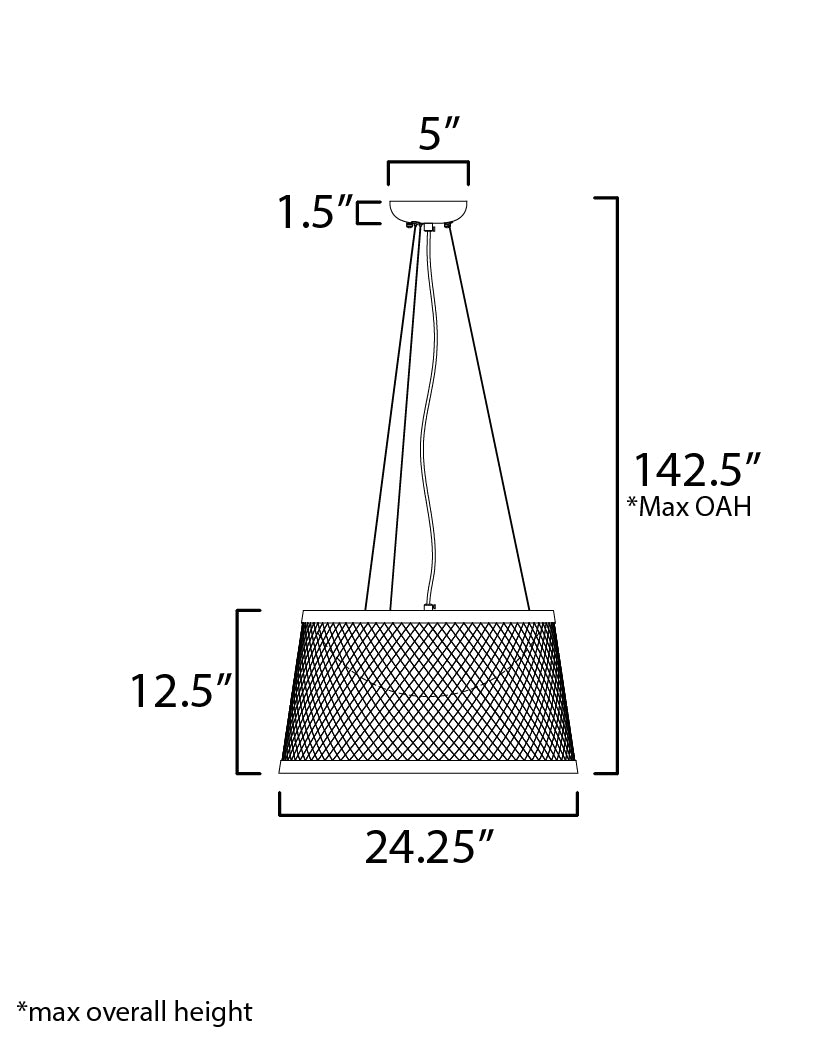 Bahama-Outdoor Pendant