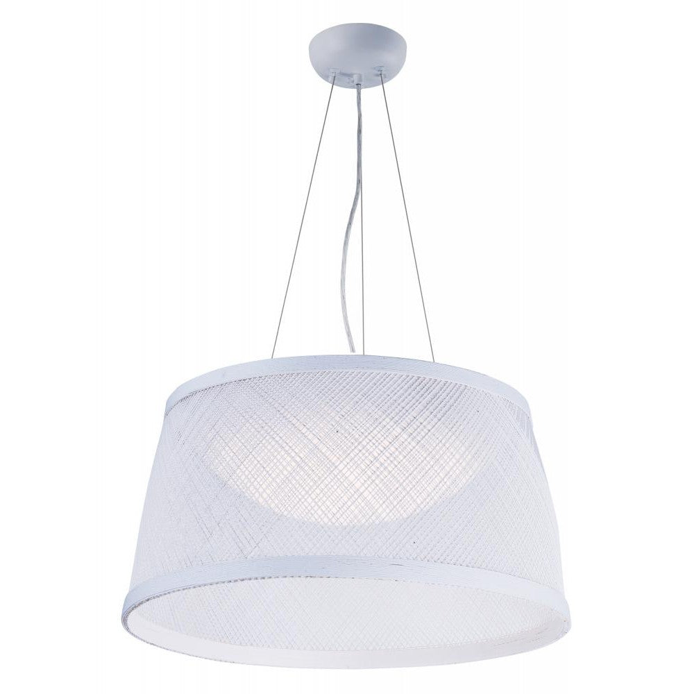 Maxim Lighting BAHAMA 54376WT Pendant Bohemian - White