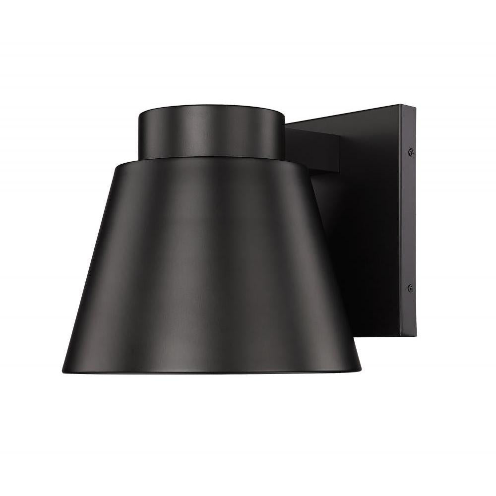 1 Light Outdoor Wall Light-Sand Blast