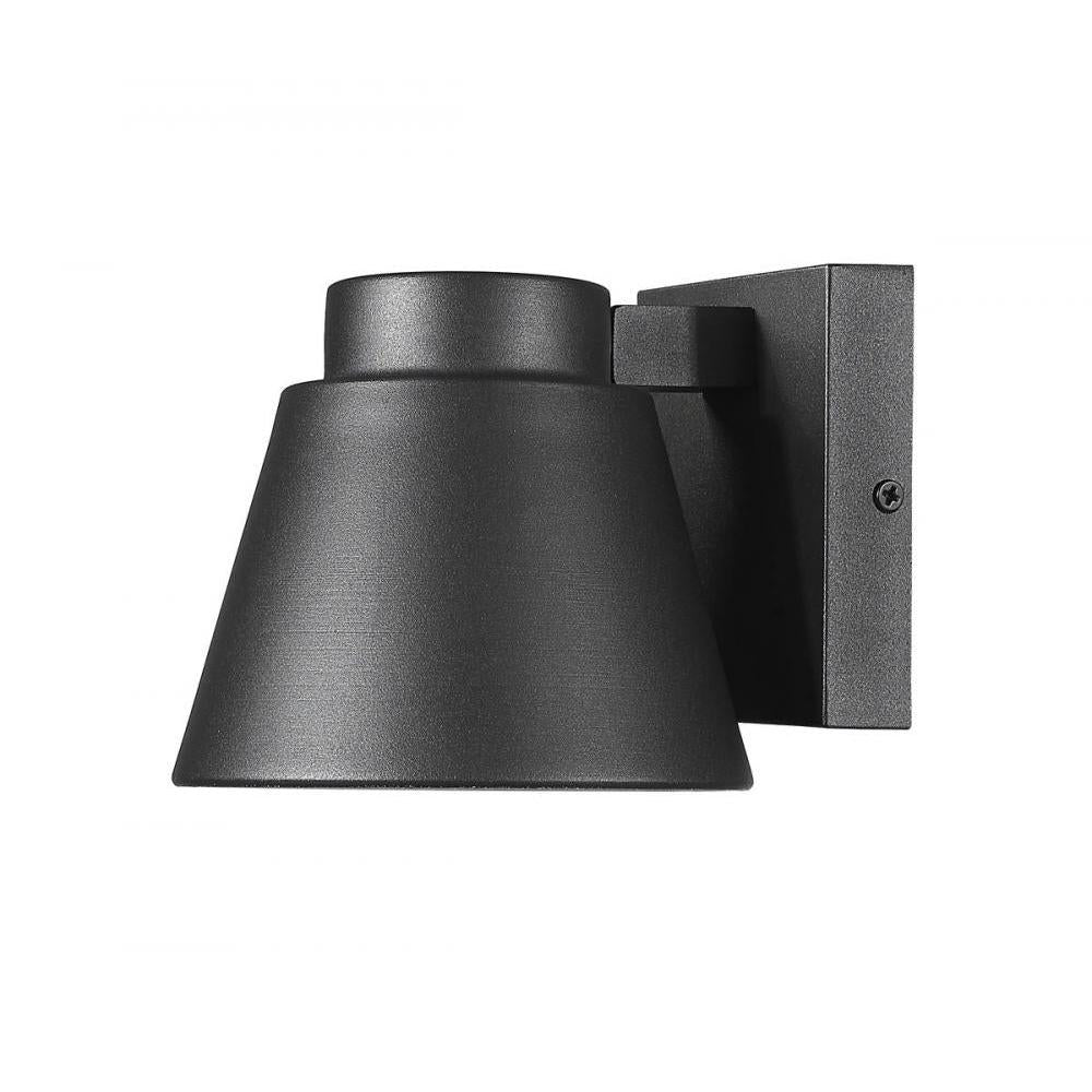 1 Light Outdoor Wall Light-Sand Blast